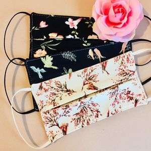 3pc Colorful Adult Face Masks